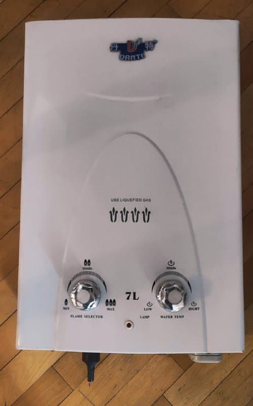 Газовая колонка водонагреватель 7л