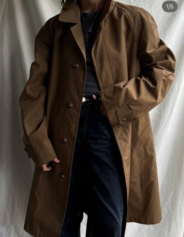 Винтажный тренч