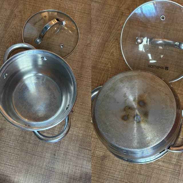 Кастрюля с крышкой 18 см