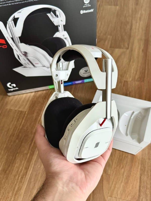 Игровая гарнитура Logitech Astro A50 белая 2