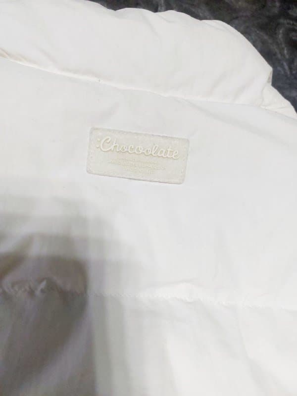Белый пуховик Chocolate размер XS 4