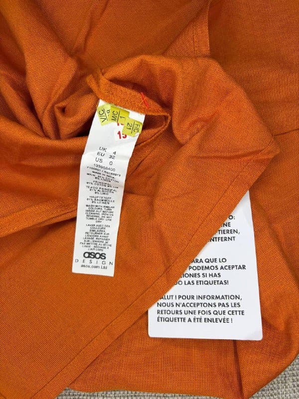 Льняное платье Ever New, Платье ASOS DESIGN, Корсетное платье ASOS 7