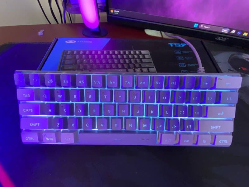 Клавиатура Megegee TS91 мембранная с подсветкой 2