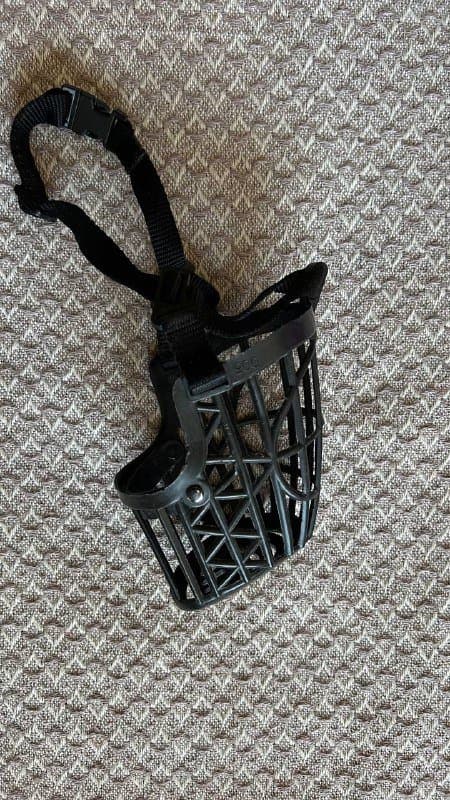 Намордники пластиковые, светящийся ошейник, фурминатор, кликер для собак 5