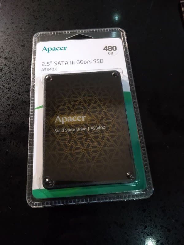 SSD Apacer 480GB 2.5 SATA III AS340X