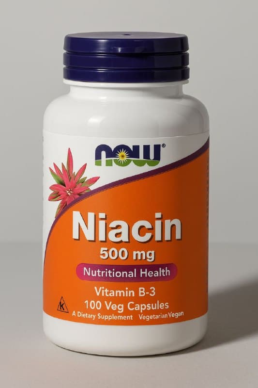 Ниацин 500 мг капсулы, 5 HTP 100 мг капсулы