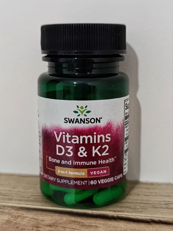 Витамины D3 и K2 Swanson