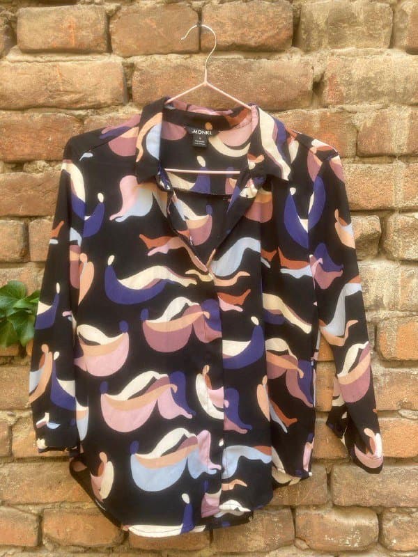 Блузка Monki, Рубашка Zara, Рубашка Uniqlo, Блузка Vero Moda, Блузка ICHI, Блузка DONNKENNY petite, Свитшот Upcyle/Handmade, Свитшот H&M