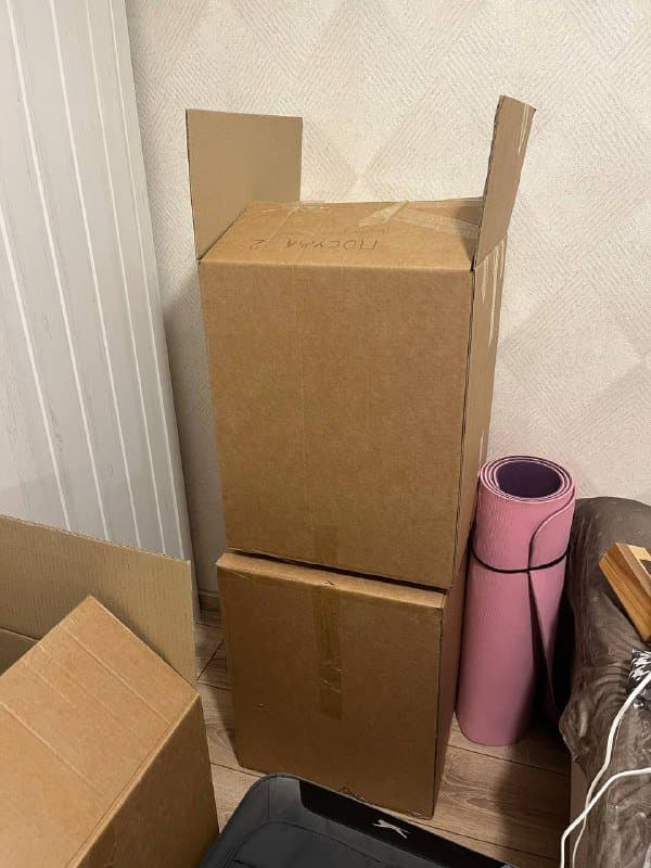 5 коробок для переезда