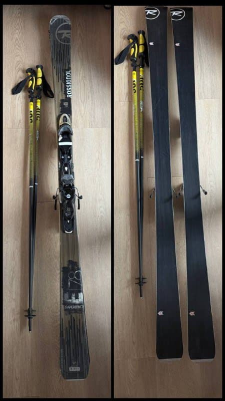 Мужской горнолыжный комплект Rossignol Experience 78 и Salomon X-Wave