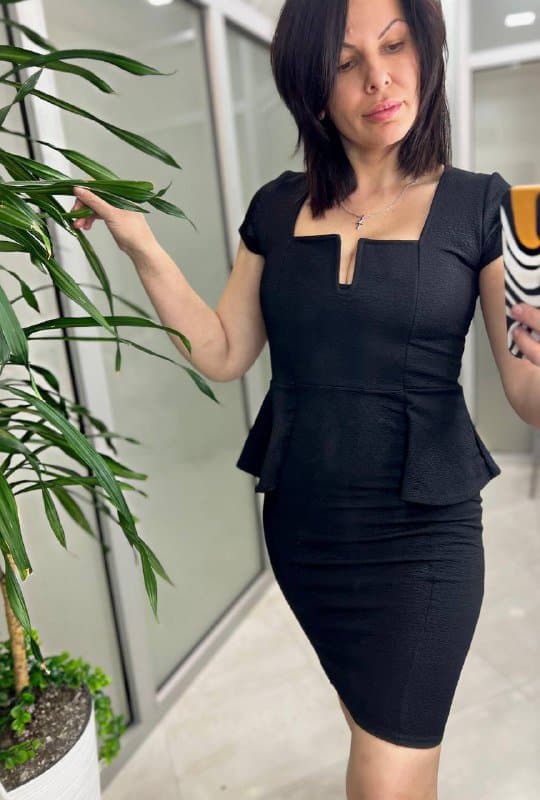 Новое платье черное женское 2