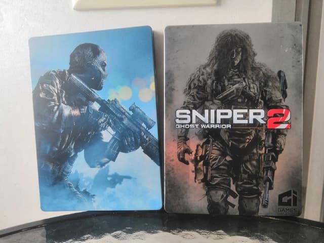 Железные боксы для игр Sniper 2, Call of Duty Ghost