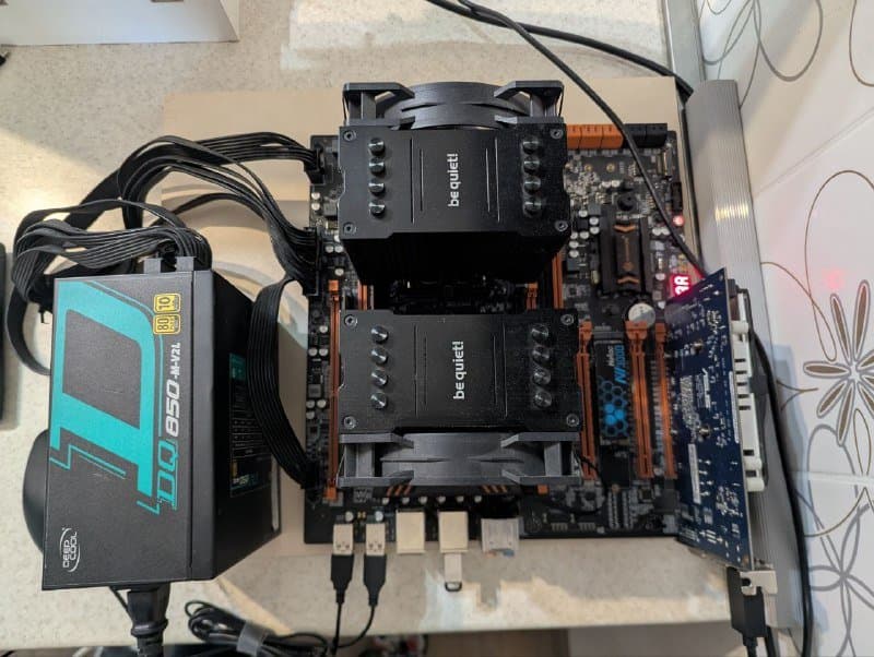 Компьютер сервер комплект без корпуса Xeon e5-2678v3 1