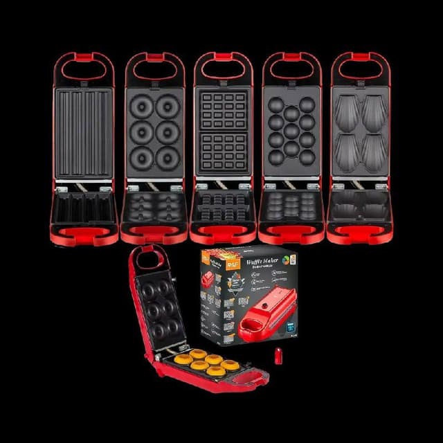 Вафельница с насадками 5 в 1