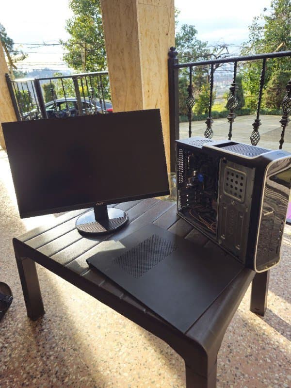 Компьютер, монитор, клавиатура, мышка, приемник, Windows 3