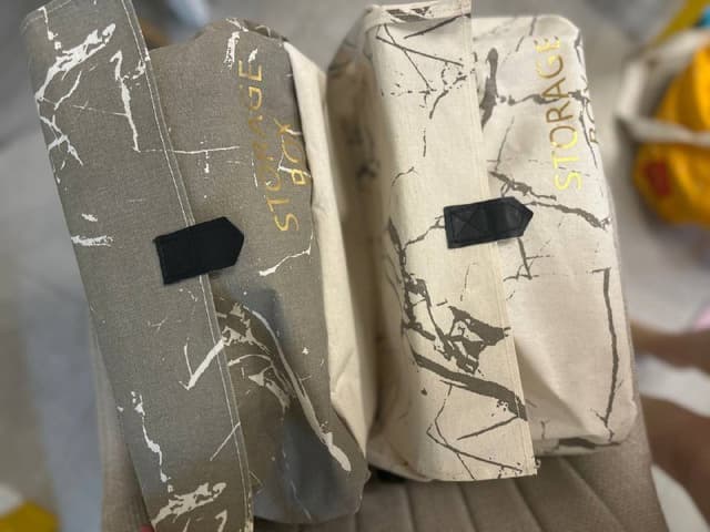 Мягкие ящики для хранения из карфура, 2 шт