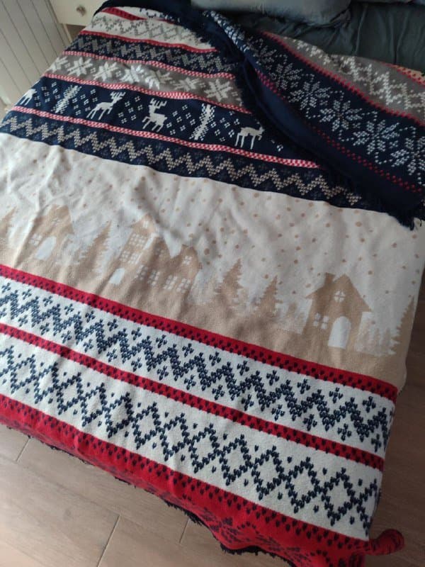 Плед теплый 180 х 210 см