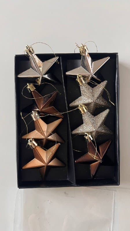 Набор звезд, набор шаров Decoris, шары разные