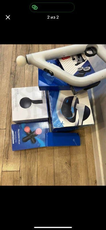 Игровая приставка PlayStation VR и аксессуары