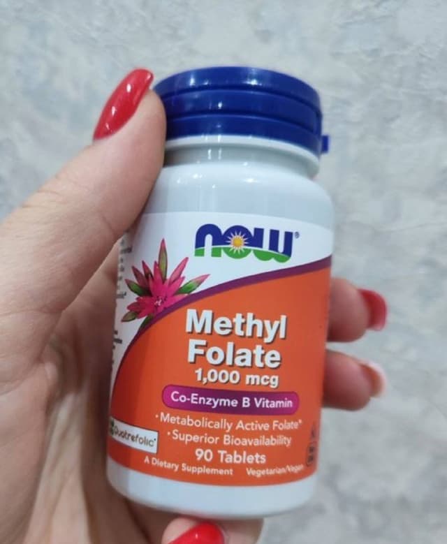 Метилфолат 1000 мкг, 90 таблеток