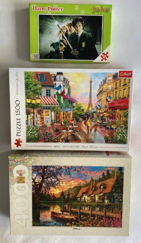 Пазлы Гарри Поттер, Очарование Парижа, Закат у озера