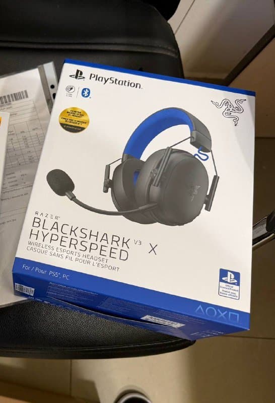 Беспроводные наушники Razer Blackshark V3 Hyperspeed под PlayStation