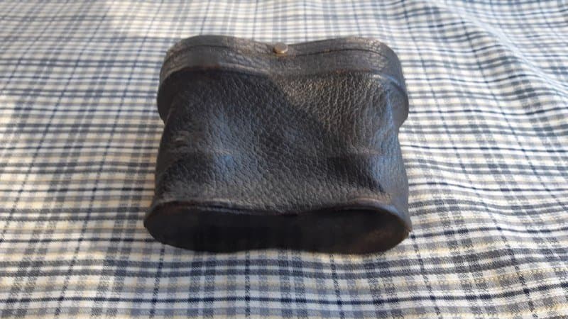 Театральный бинокль латунь кожа 6