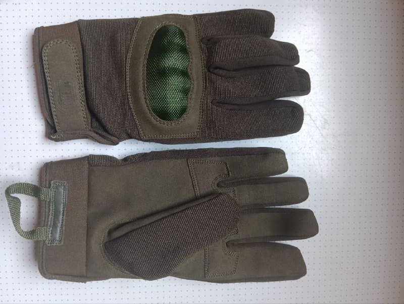 Тактические перчатки M TAC, размер М, замша
