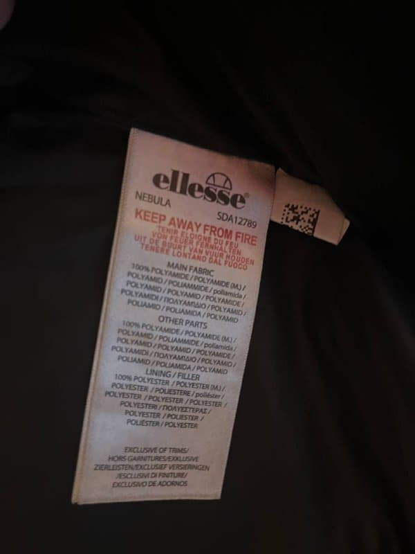 Мужская зимняя куртка Ellesse размер M 5