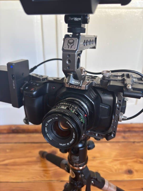 Кинокамера Blackmagic Pocket Cinema Camera 4K с аксессуарами