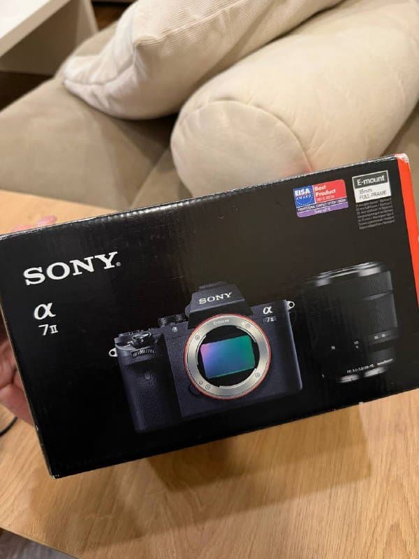 Камера Sony A 7II с ретро-объективом Helios-44mm 5
