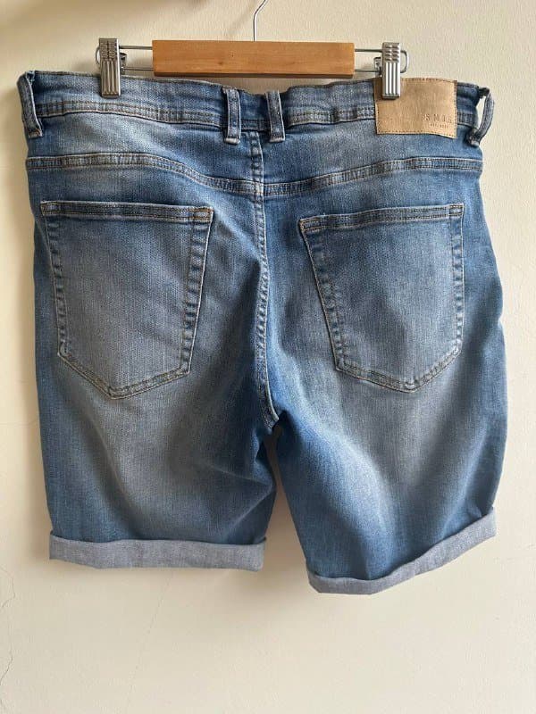 Мужские джинсовые шорты SMOG размер М 2