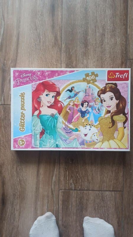 Развивающие кубики Никитина, пазлы принцессы и Венсдей 3