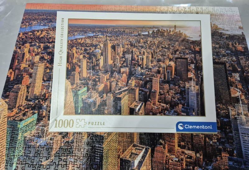 Пазл Clementoni 1000 элементов New York City 1