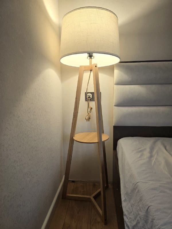 Ночник торшер лампа с полкой
