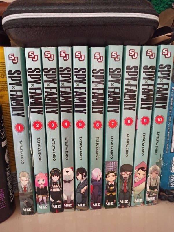 10 томов Spy family 1