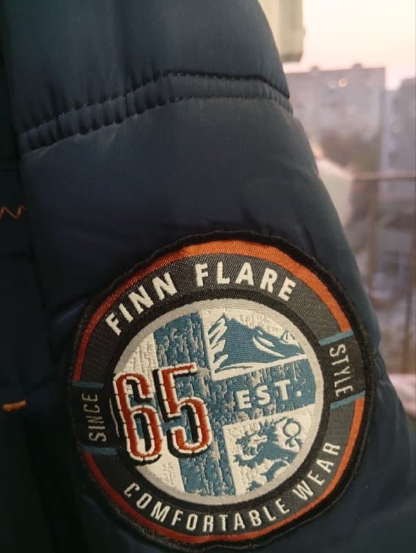 Мужская зимняя куртка Finn Flare, размер L 2