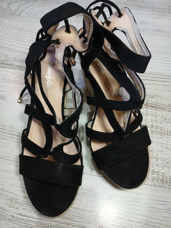 Женская обувь босоножки, сабо, тапки размер 41 замша 1