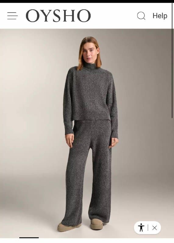 Костюм теплый OYSHO, Джинсы H&M, Джинсы ZARA