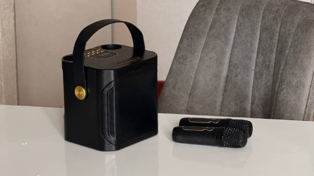 Портативная колонка Koleer S882 с 2 микрофонами