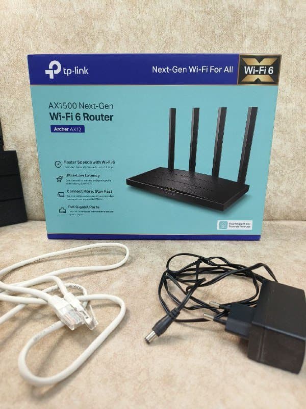 Wi-Fi 6 роутер TP-Link Archer AX12 AX1500