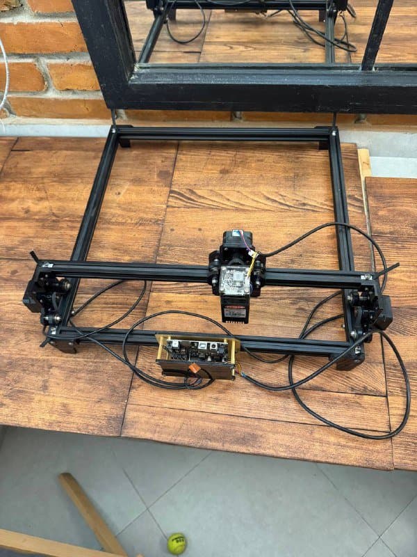 Лазерный гравировальный станок 380х380 мм