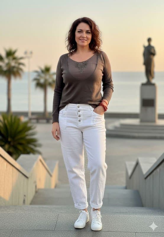 Дизайнерский джемпер Stills альпака шёлк вышивка