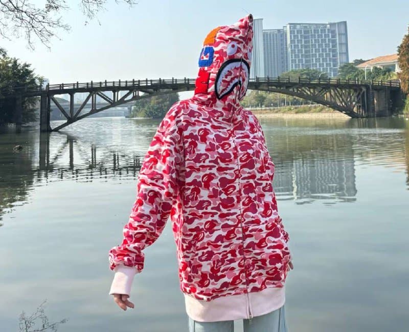 худи A BATHING APE BAPE Shark Full Zip Hoodie SS25 4