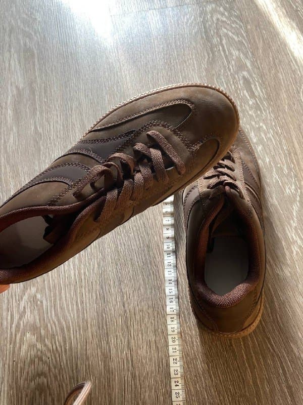 Легкие кеды коричневые мужские 3