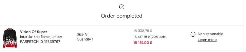 Вязанный свитер Vision of Super, S, Made in Italy 6