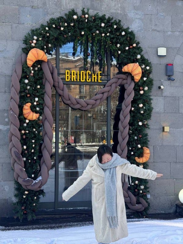 шуба LC Waikiki, шарф De Facto, шапка De Facto 4