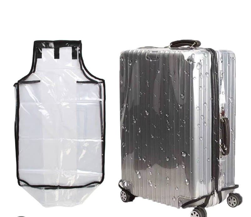 чемодан размер M с силиконовым чехлом 4