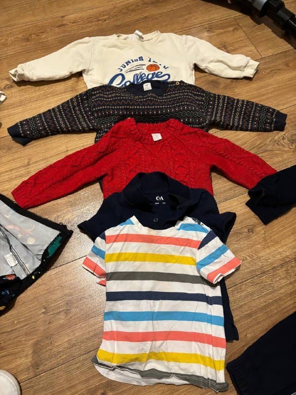 Пакет детской одежды для мальчика 80-92 размера
