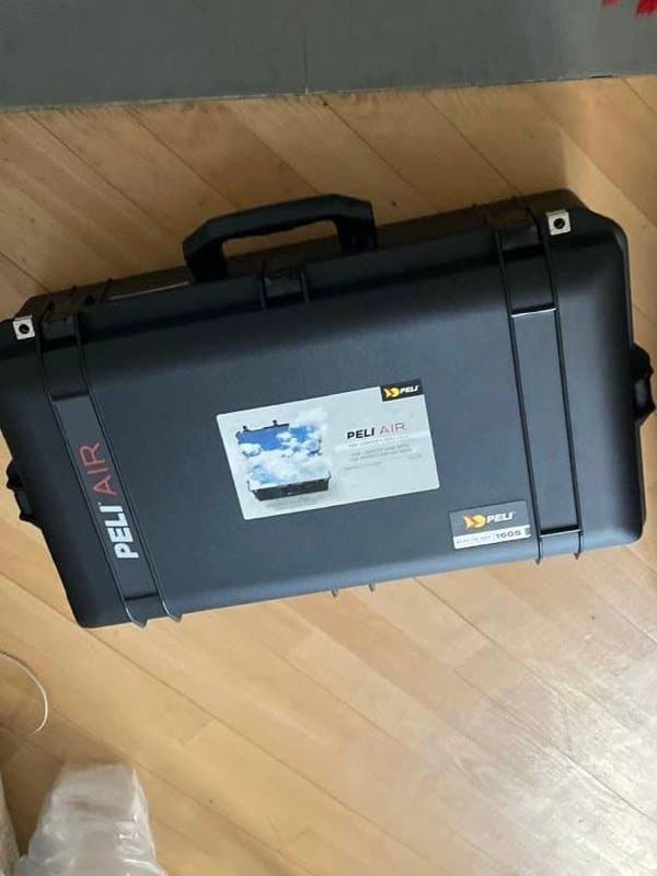 Кейс Pelican Peli 1605 Air Foam Black, педалборды, блоки питания, педали